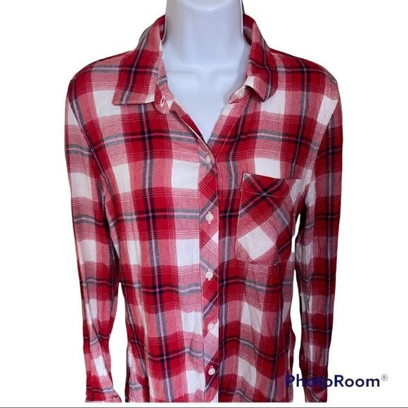 Great Bundle of Shirts, Ladies size Small, Flannel button down tops & more - Picture 2 of 7